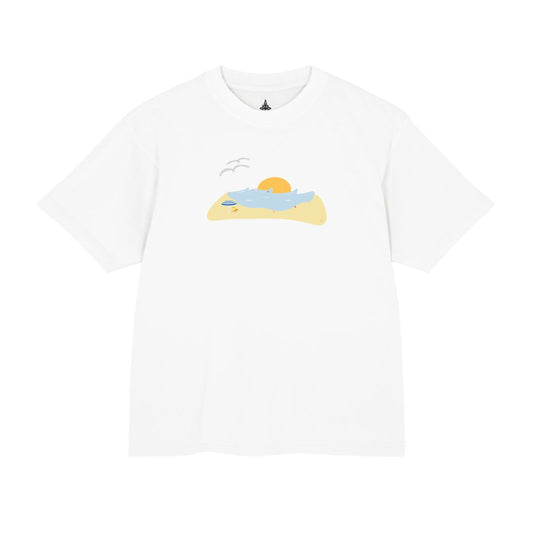 "Over the waves" Oversized Tee